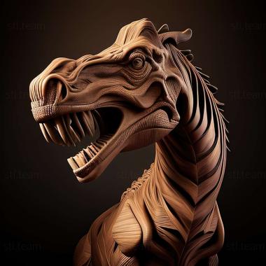 3D model Leonerasaurus (STL)